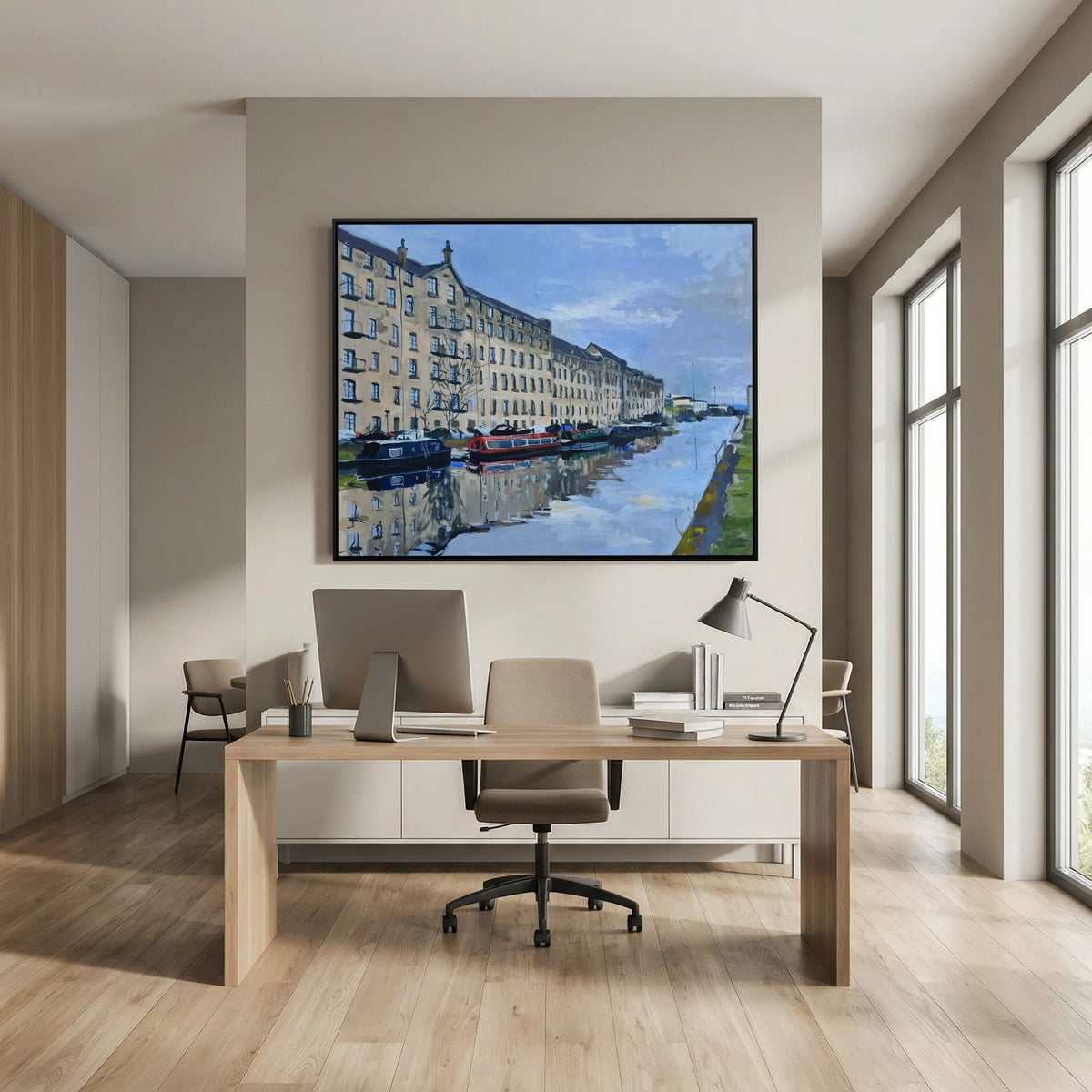 Speir’s Wharf, Glasgow, Fine Art Print on Canvas