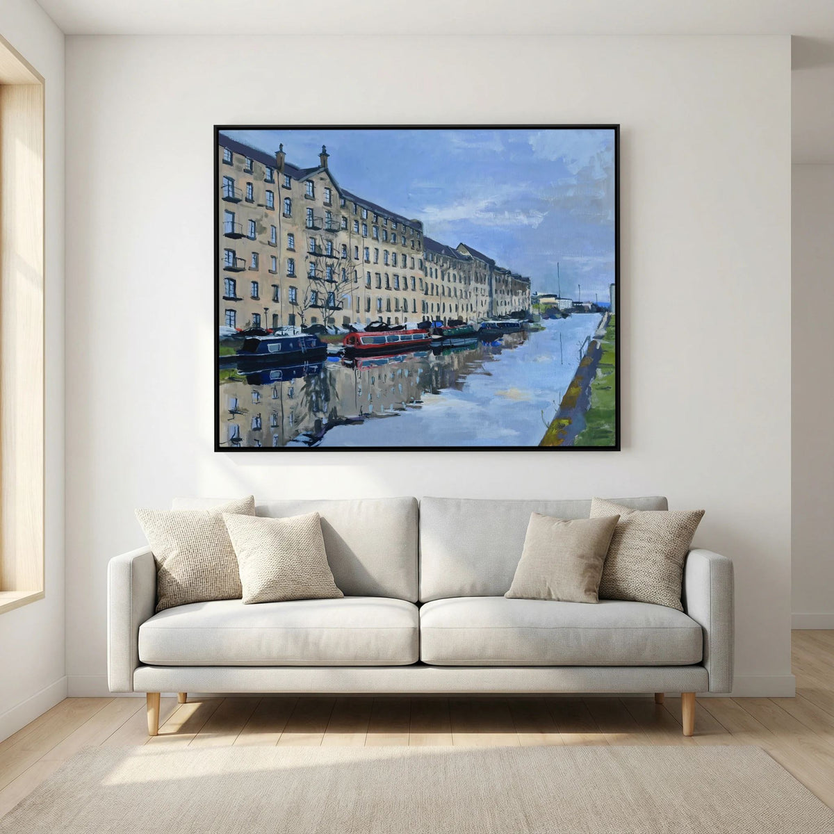 Speir’s Wharf, Glasgow, Fine Art Print on Canvas