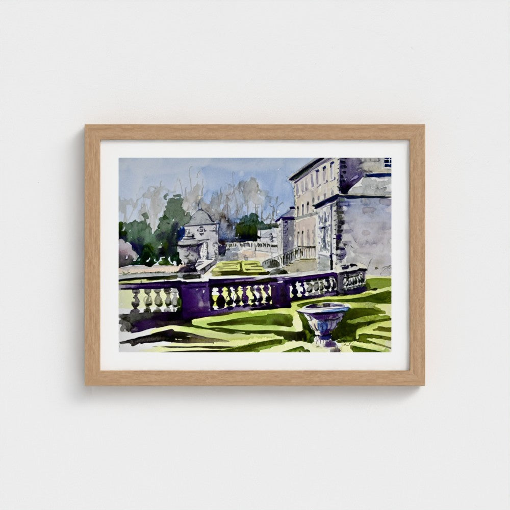 Pollok House, Glasgow | Fine Art Print on Paper | National Trust for Scotland Maze Garden | Jenny Hunter