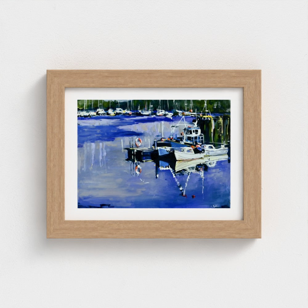 Tarbert Boats, Loch Fyne, West Coast Scotland | Fine Art Print on Paper | Fishing Village Harbour | Jenny Hunter