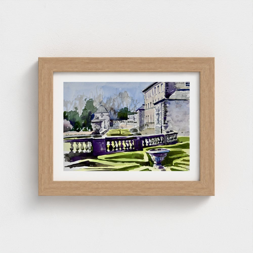 Pollok House, Glasgow | Fine Art Print on Paper | National Trust for Scotland Maze Garden | Jenny Hunter