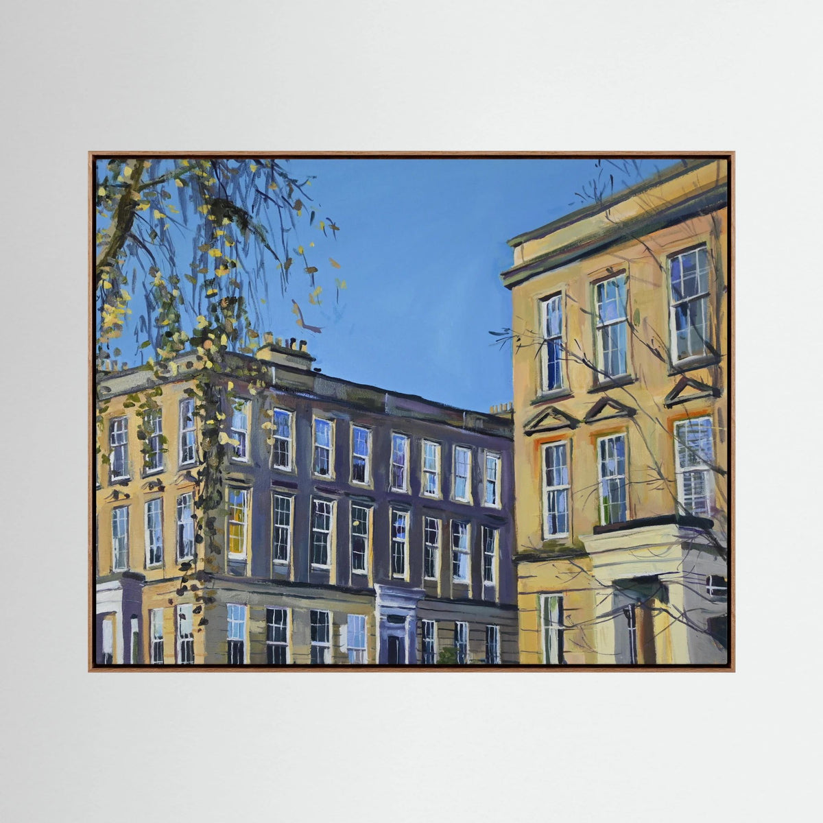 St Vincent Crescent, Finnieston, Glasgow, Fine Art Canvas Print