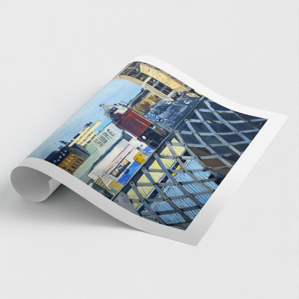 Tradeston, Fine Art Print on Paper