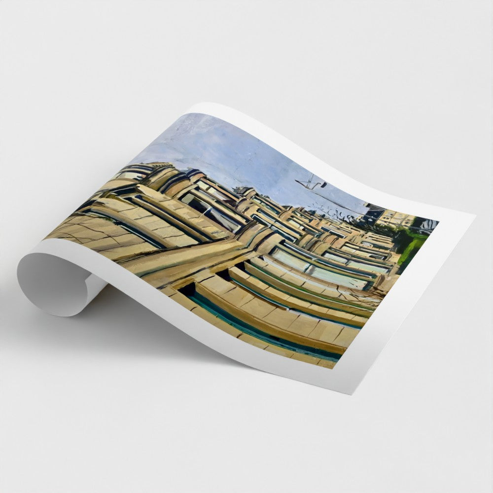 Glencairn Drive, Glasgow, Fine Art Print on Paper
