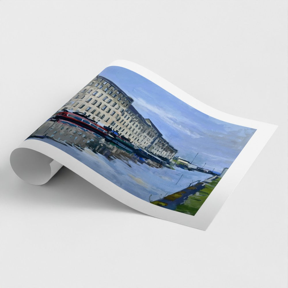 Speir’s Wharf, Glasgow, Fine Art Print on Paper