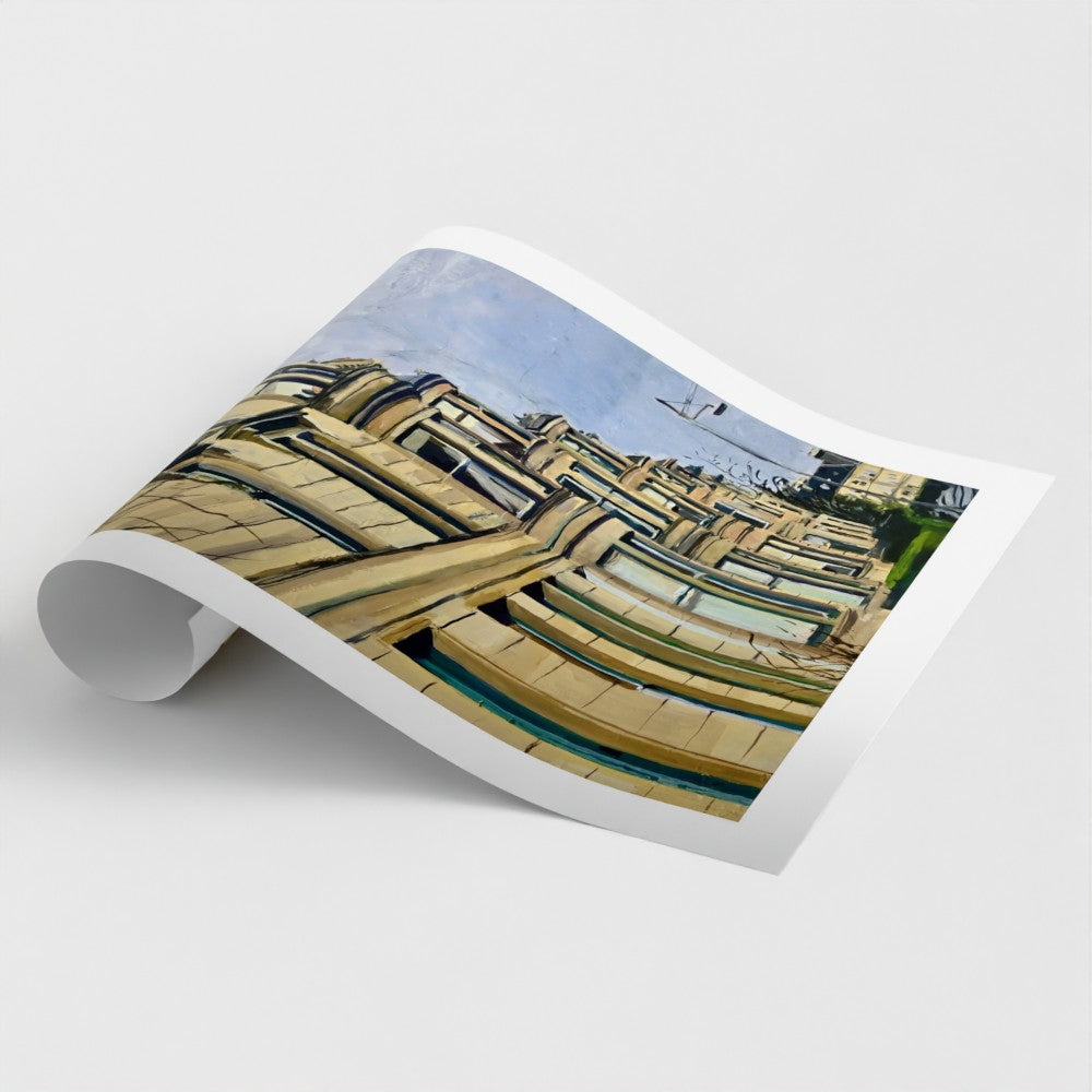 Glencairn Drive, Glasgow, Fine Art Print on Paper