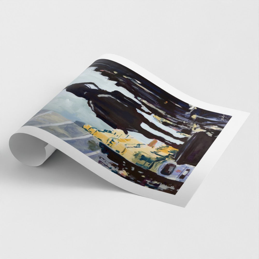 The Duke, Glasgow, Fine Art Print on Paper