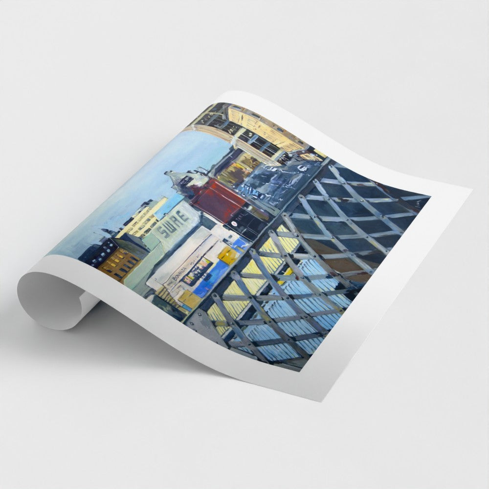 Tradeston, Fine Art Print on Paper