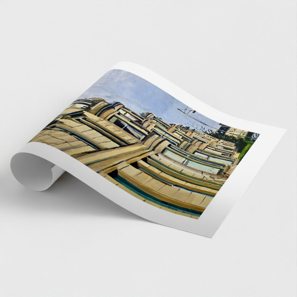 Glencairn Drive, Glasgow, Fine Art Print on Paper