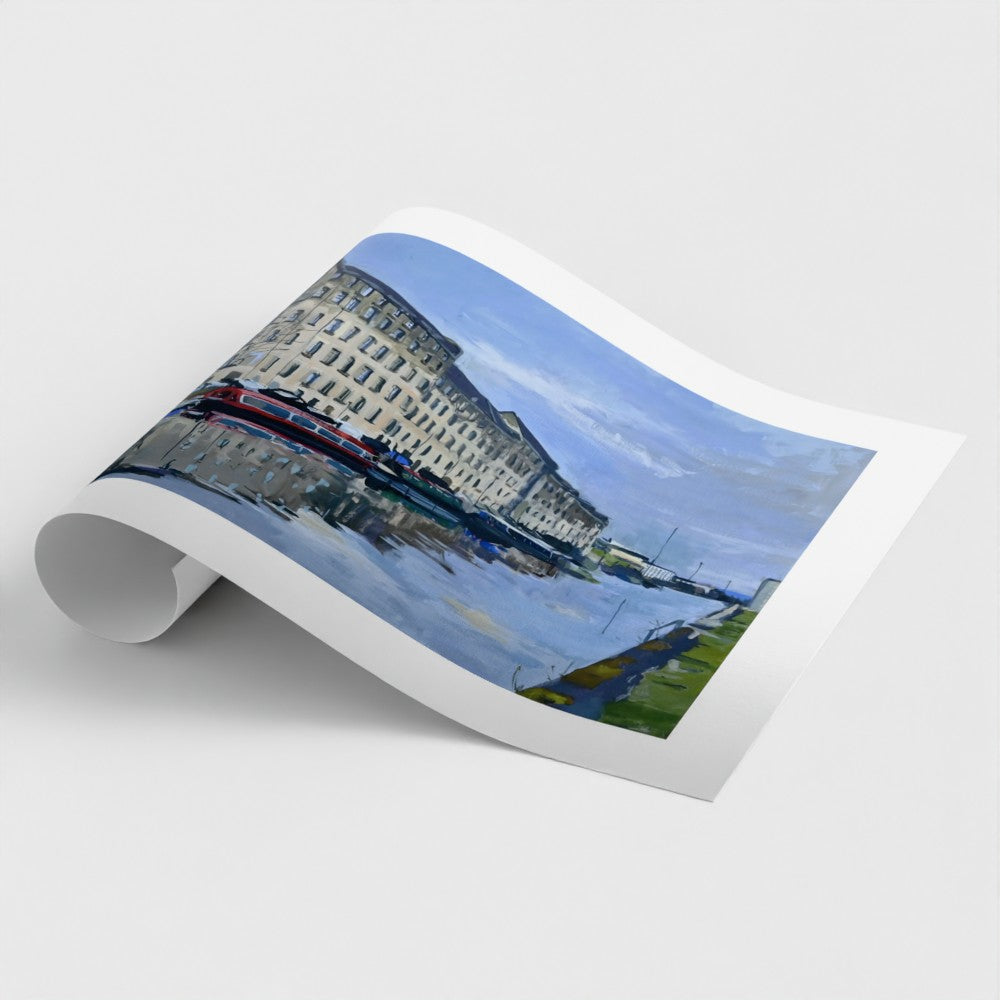 Speir’s Wharf, Glasgow, Fine Art Print on Paper