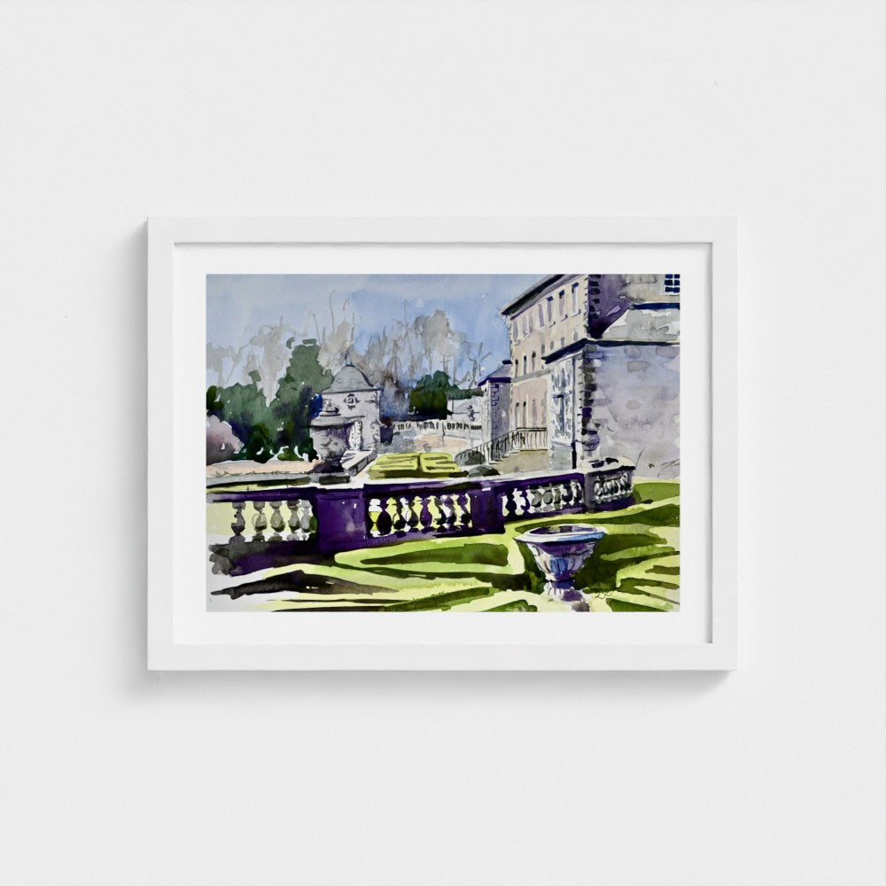 Pollok House, Glasgow | Fine Art Print on Paper | National Trust for Scotland Maze Garden | Jenny Hunter