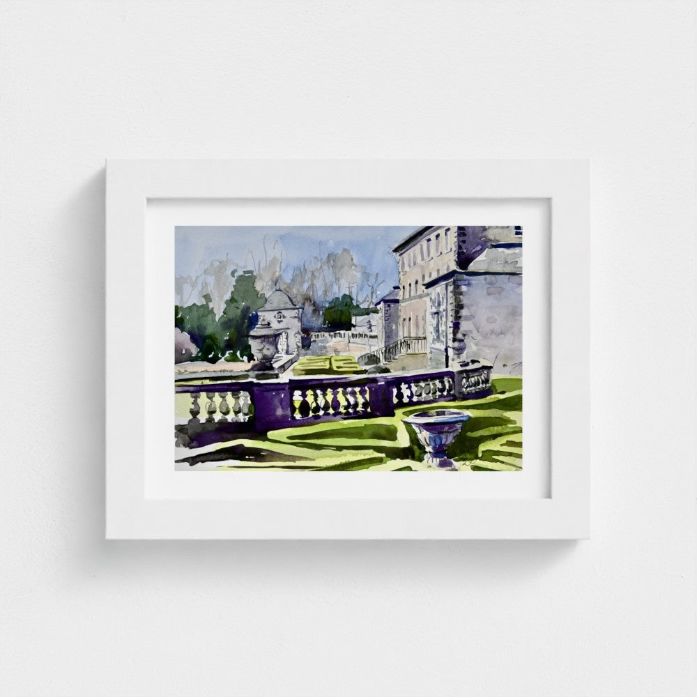 Pollok House, Glasgow | Fine Art Print on Paper | National Trust for Scotland Maze Garden | Jenny Hunter