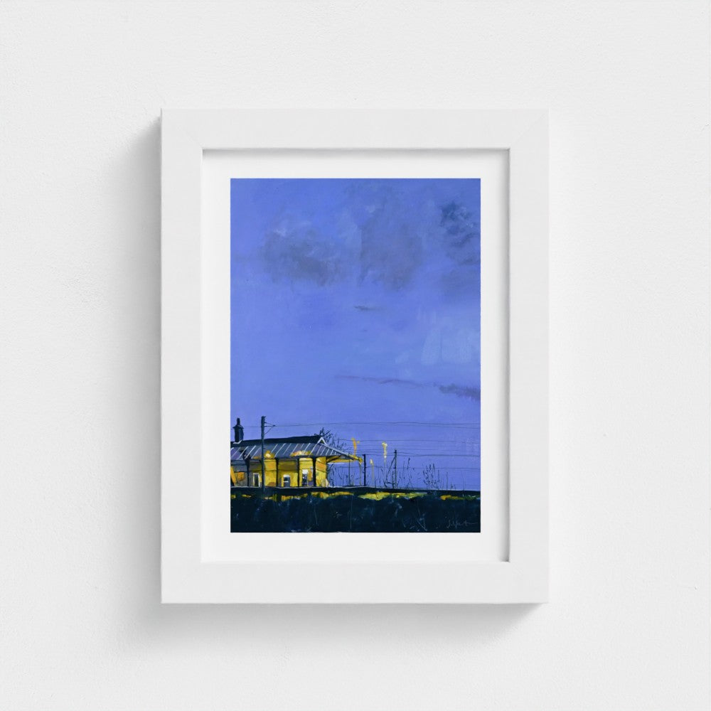 Cathcart Train Station Glasgow, Fine Art Print on Paper